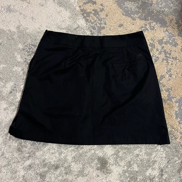 Adidas Golf Skirt Black 10 - Picture 3 of 3